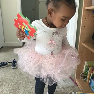 Ballerina shirt - size 12 months